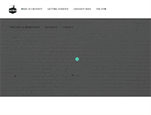 Tablet Screenshot of crossfitmore.com